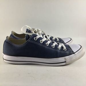 Converse chuck taylor all star womens shoes lace up sneakers blue size 10